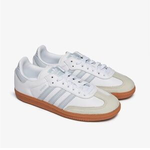 BRAND NEW w/ Box ADIDAS Samba white/halo blue